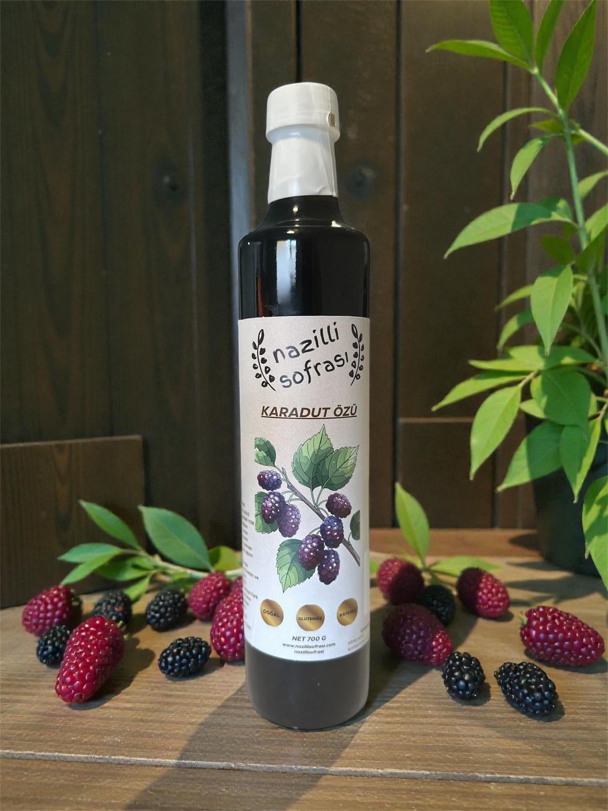 Katkısız Kara Dut Özü